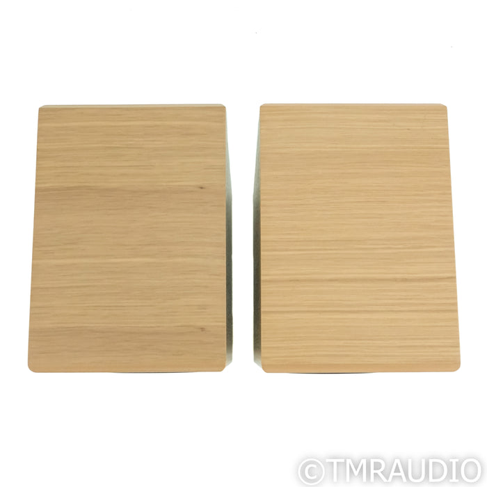 Totem Acoustic Bison Monitor Bookshelf Speakers; White Oak Pair (Open Box)
