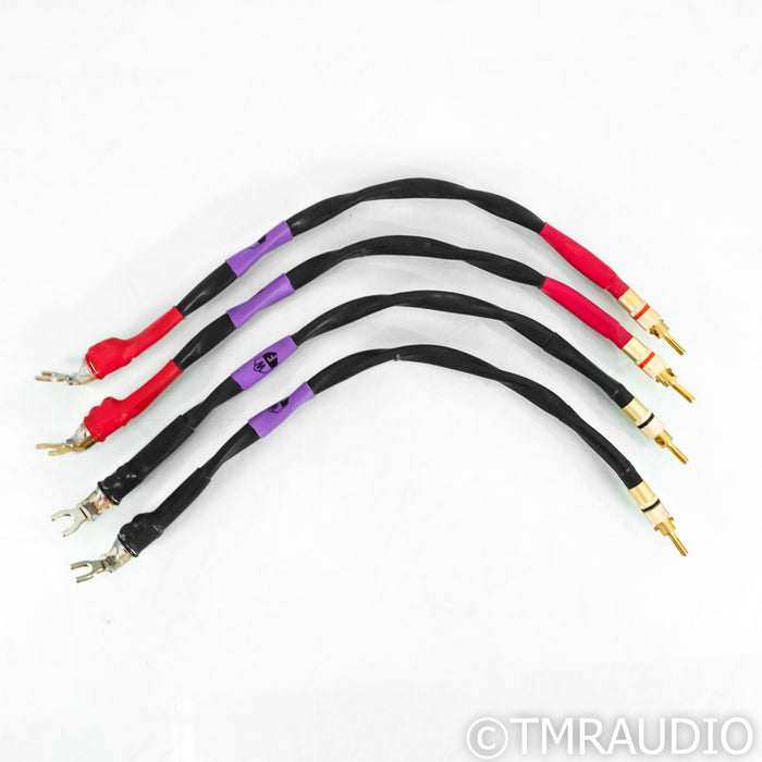 Waveform GS MK3 Speaker Jumpers; Banana to 9mm Spade; Set of Four
