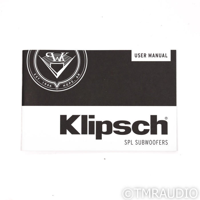 Klipsch SPL-120 12" Powered  Subwoofer; Black