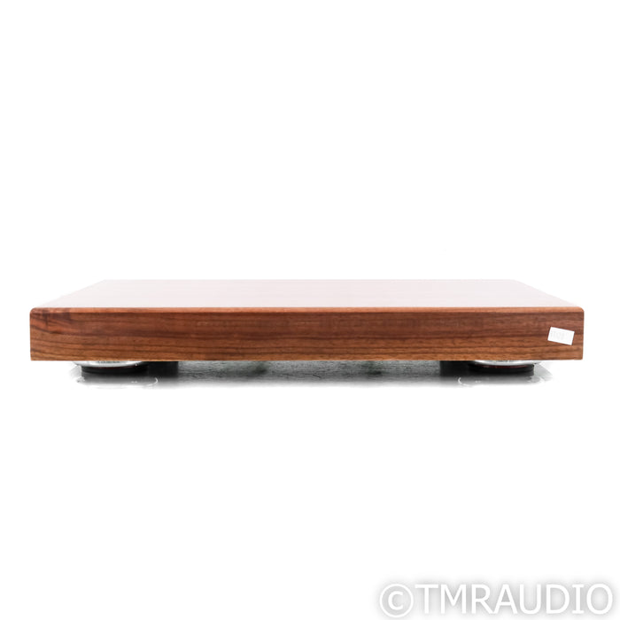 IsoAcoustics Delos Isolation Platform; Walnut; 18" x 15" x 1.75"