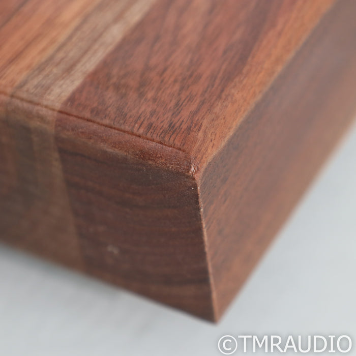 IsoAcoustics Delos Isolation Platform; Walnut; 18" x 15" x 1.75"