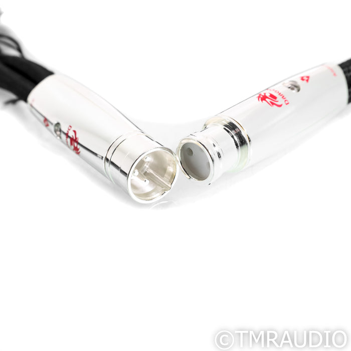 AudioQuest Dragon XLR Cables; 1m Pair Balanced Interconnects