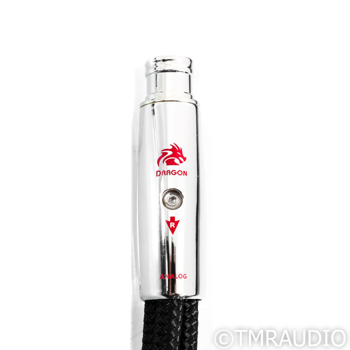 AudioQuest Dragon XLR Cables; 1m Pair Balanced Interconnects