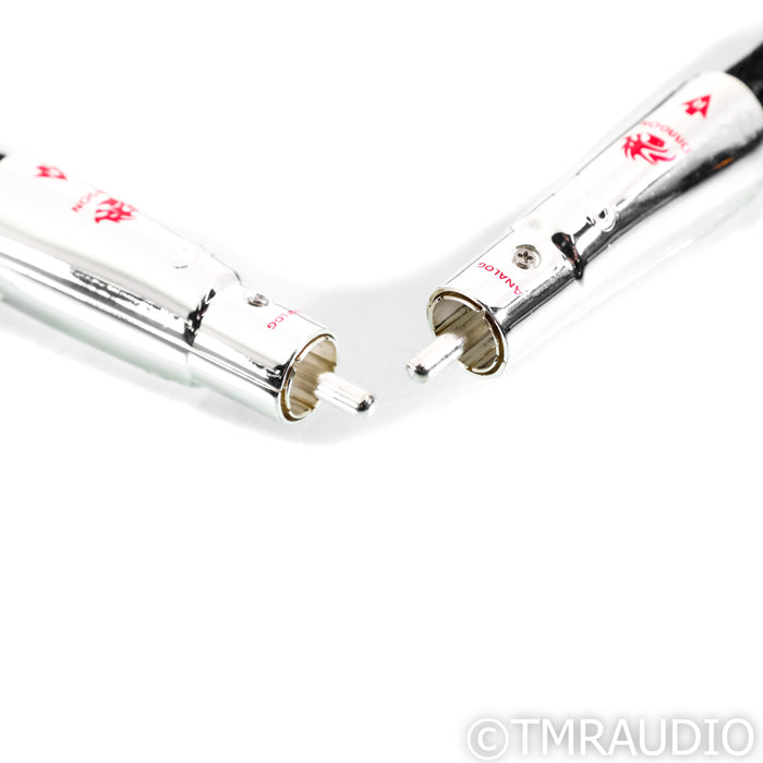 AudioQuest Dragon RCA Cables; 1m Pair Interconnects