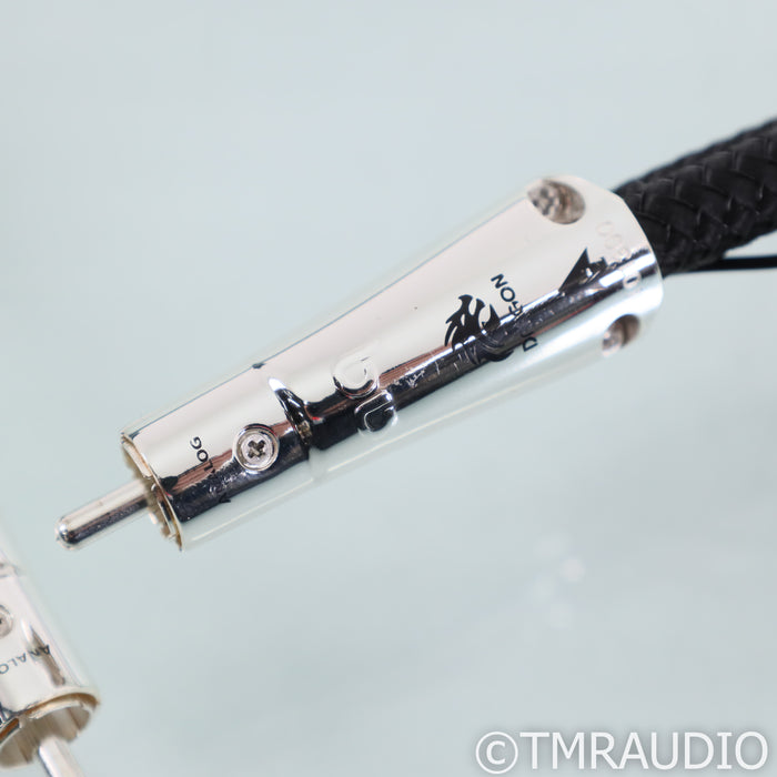 AudioQuest Dragon RCA Cables; 1m Pair Interconnects