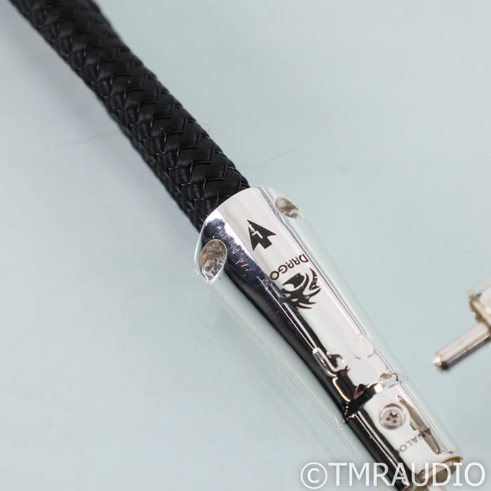 AudioQuest Dragon RCA Cables; 1m Pair Interconnects