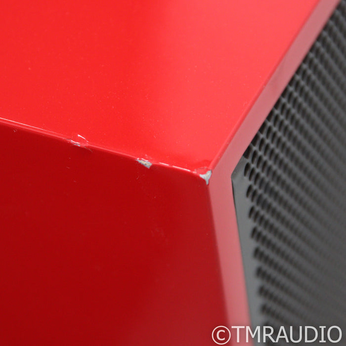 Martin Logan Expression ESL 13A Floorstanding Speakers; Russo Fuoco Red Pair