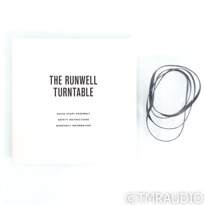 Shinola Runwell Belt Drive Turntable; Ortofon 2M Blue Cartridge