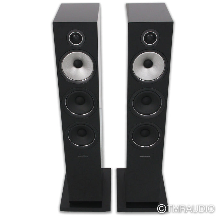 Bowers & Wilkins 704 S2 Floorstanding Speakers; Gloss Black Pair