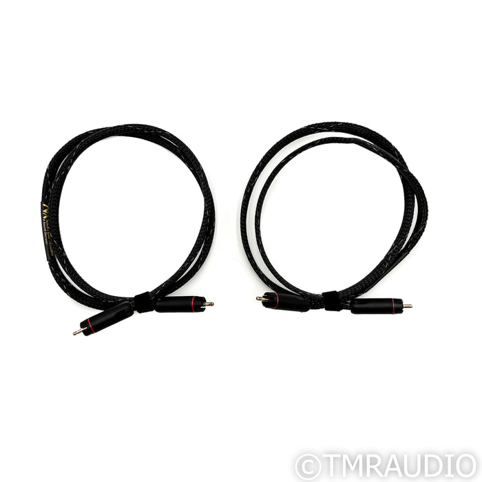 Morrow Audio MA-5 RCA Cables; 1m Pair Interconnects