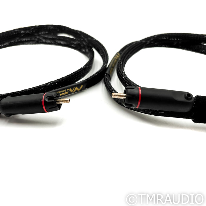 Morrow Audio MA-5 RCA Cables; 1m Pair Interconnects