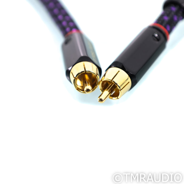 Tributaries Series 6 RCA Cables; 1m Pair Interconnects