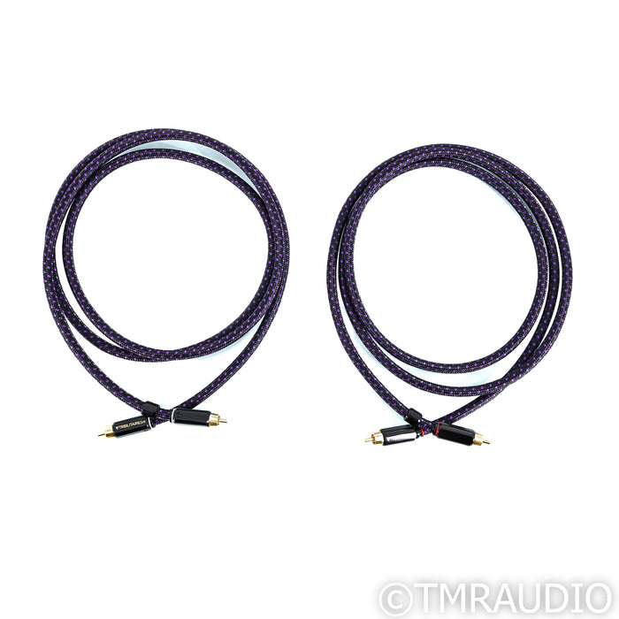 Tributaries Series 6 RCA Cables; 2m Pair Interconnects