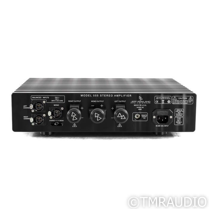 Jeff Rowland Design Model 555 Stereo Power Amplifier