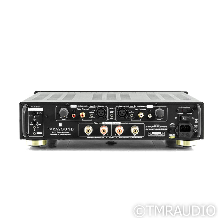 Parasound Halo A 23+ Stereo Power Amplifier; A23+