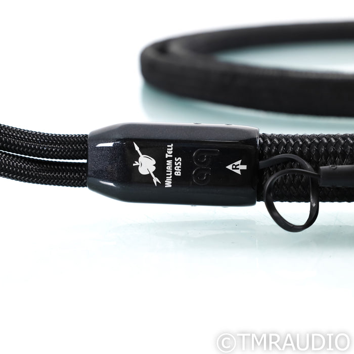 AudioQuest William Tell BASS Speaker Cables; 3m Pair; 72v DBS