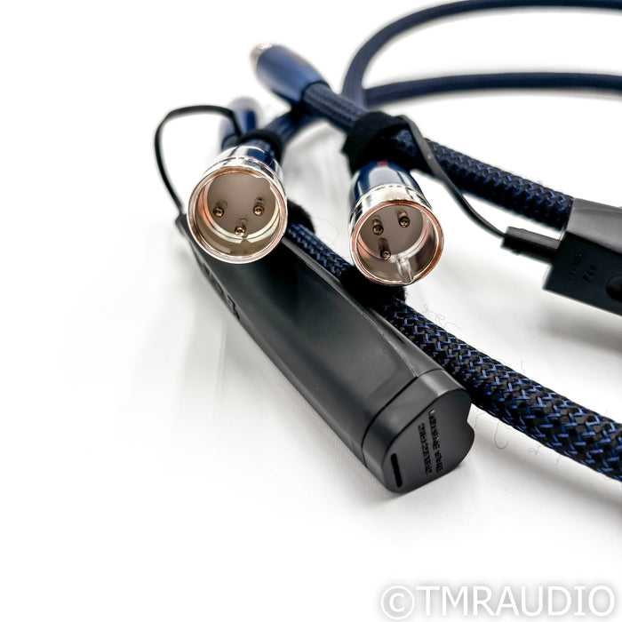 AudioQuest Water XLR Cables; 1m Pair Balanced Interconnects