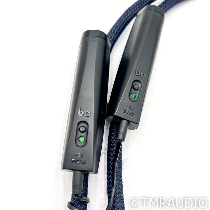 AudioQuest Water XLR Cables; 0.75m Pair Balanced Interconnects