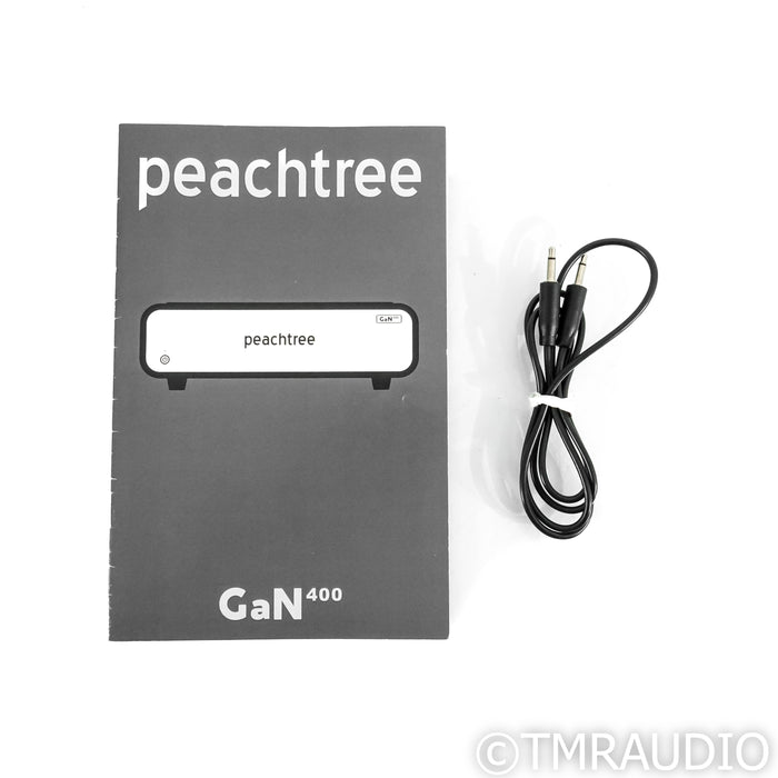 Peachtree Audio GaN400 Stereo Power Amplifier; Gloss Ebony Mocha