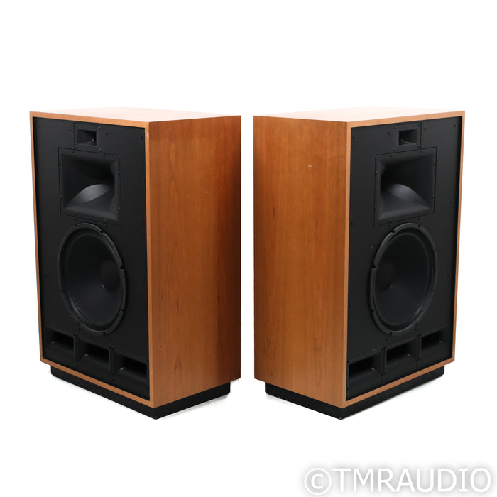 Klipsch Cornwall IV Floorstanding Speakers; Natural Cherry