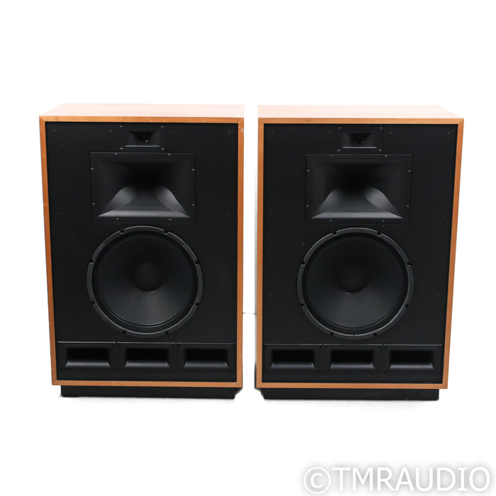 Klipsch Cornwall IV Floorstanding Speakers; Natural Cherry