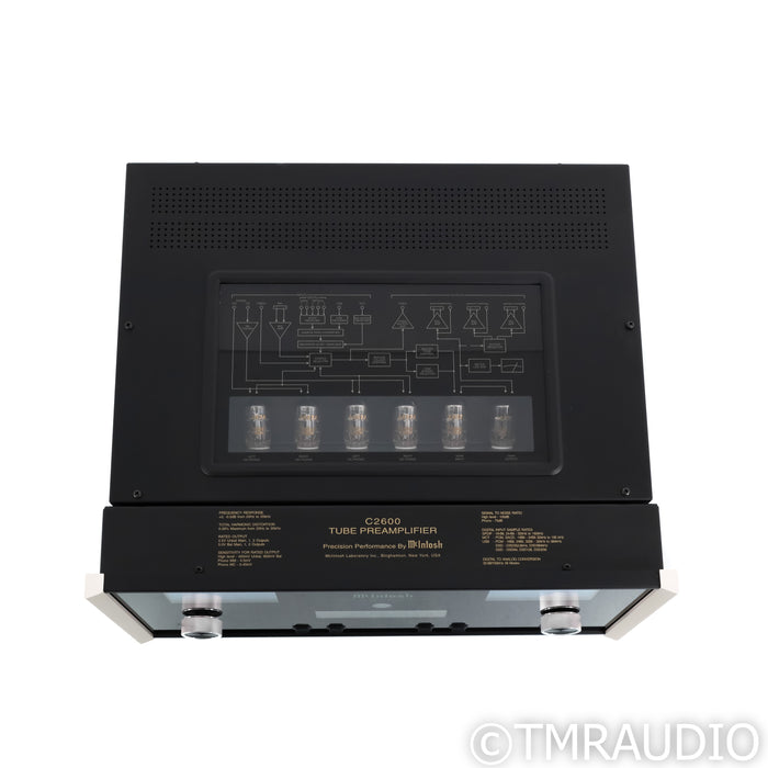 McIntosh C2600 Stereo Tube Preamplifier; MM & MC Phono