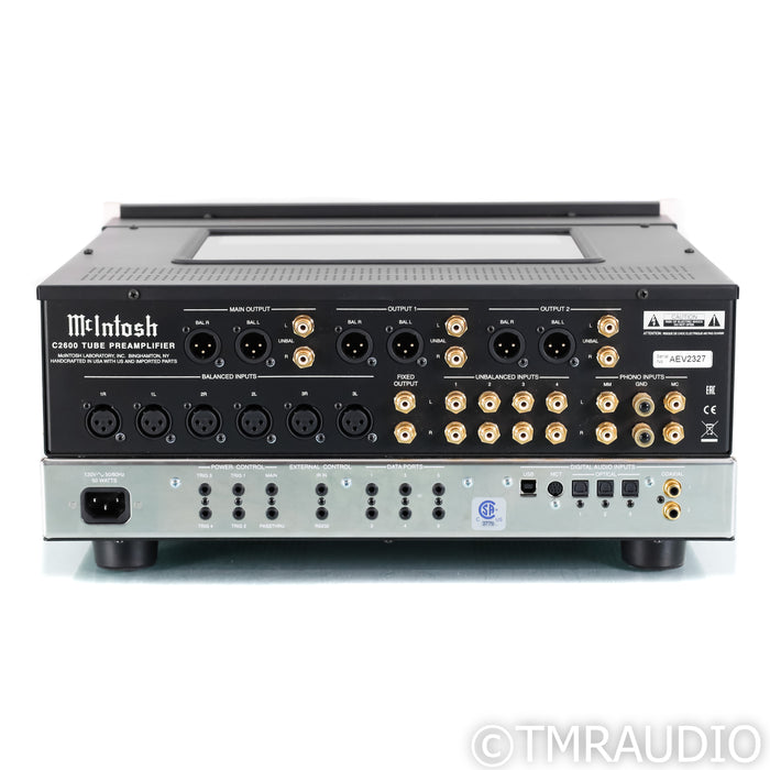 McIntosh C2600 Stereo Tube Preamplifier; MM & MC Phono