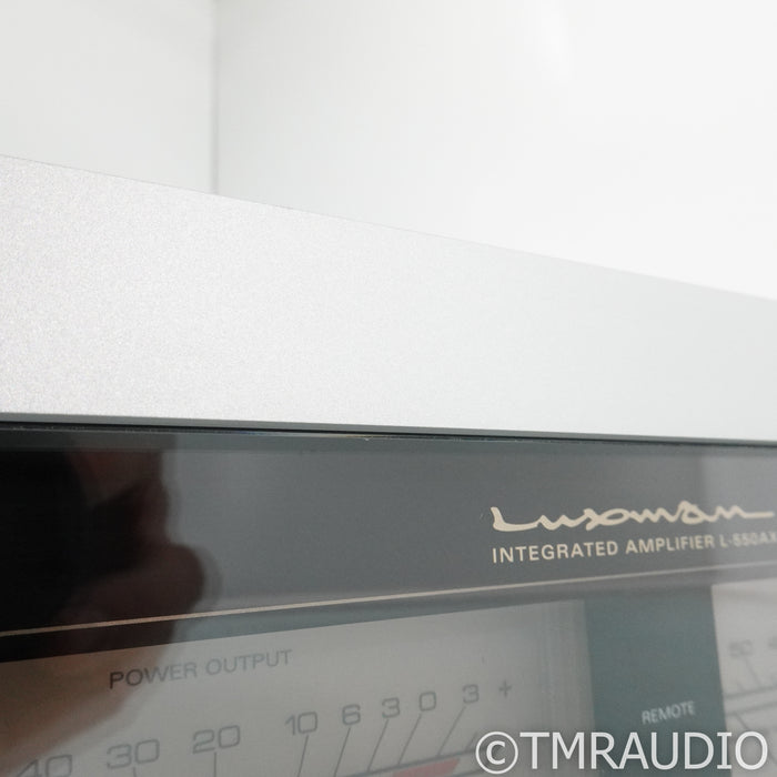 Luxman L-550AXII Stereo Integrated Amplifier; MM / MC Phono