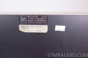Bang & Olufsen Beovox S75 Speakers