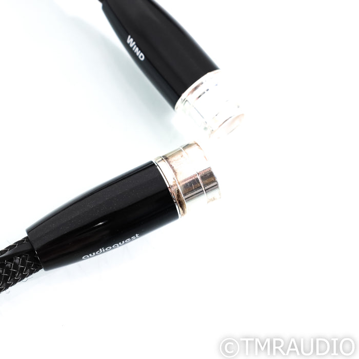 AudioQuest Wind XLR Cables; 1m Pair Balanced Interconnects