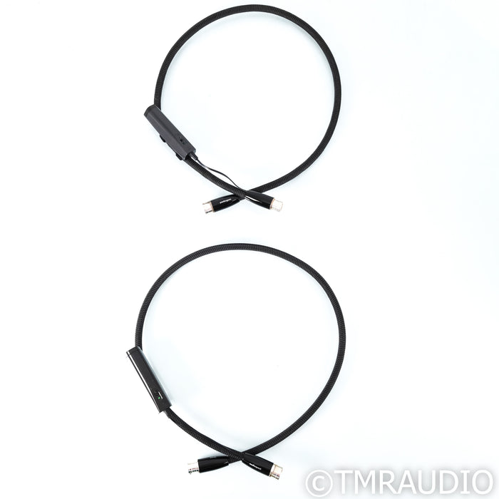 AudioQuest Wind XLR Cables; 1m Pair Balanced Interconnects