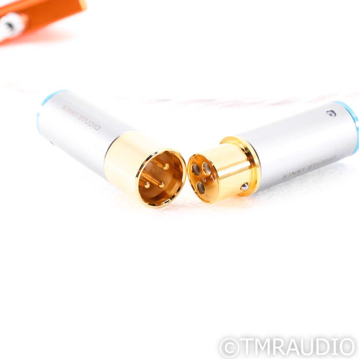 Kinki Studio Earth XLR Cables; 1.5m Pair Balanced Interconnects