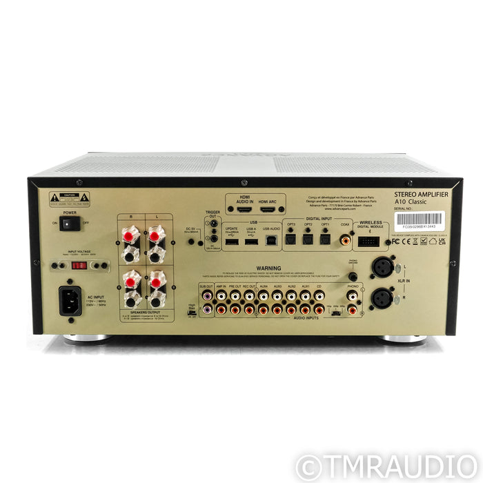 Advance Paris A10 Classic Stereo Hybrid Integrated Amplifier; MM Phono