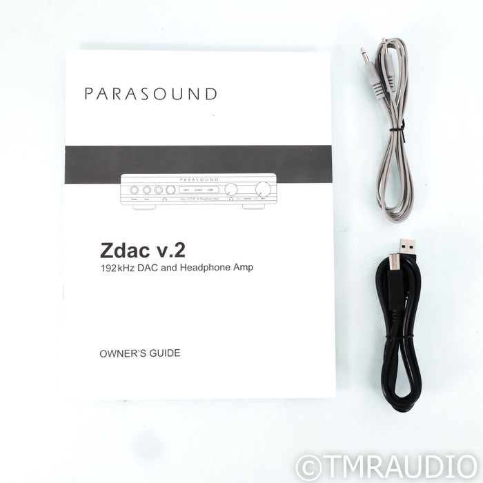 Parasound Zdac v.2 DAC / Headphone Amplifier