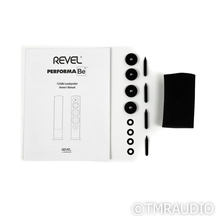 Revel Performa F226Be Floorstanding Speakers; Silver Pair