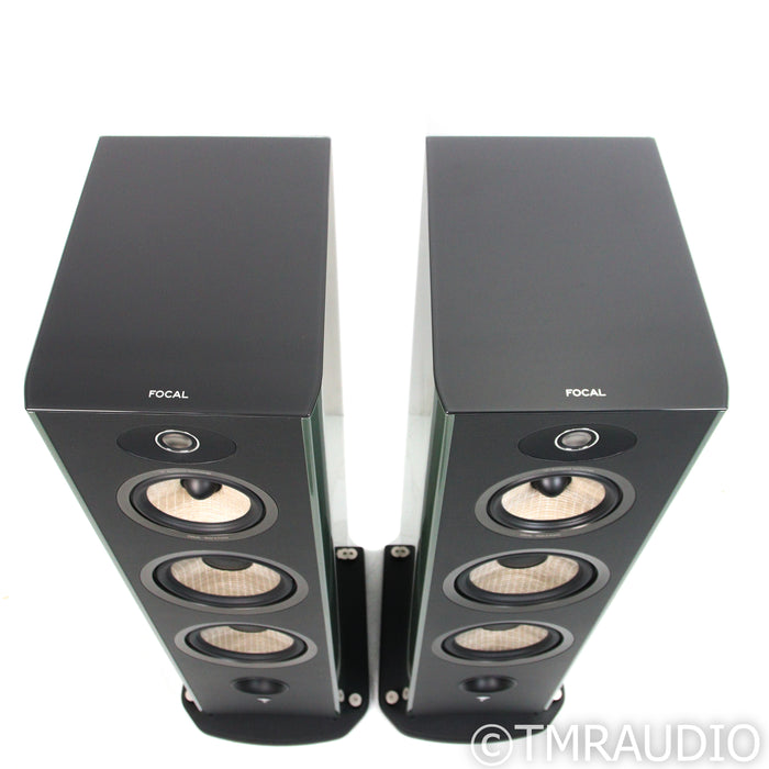 Focal Aria Evo X No. 4 Floorstanding Speakers; Moss Green High Gloss Pair (Used)