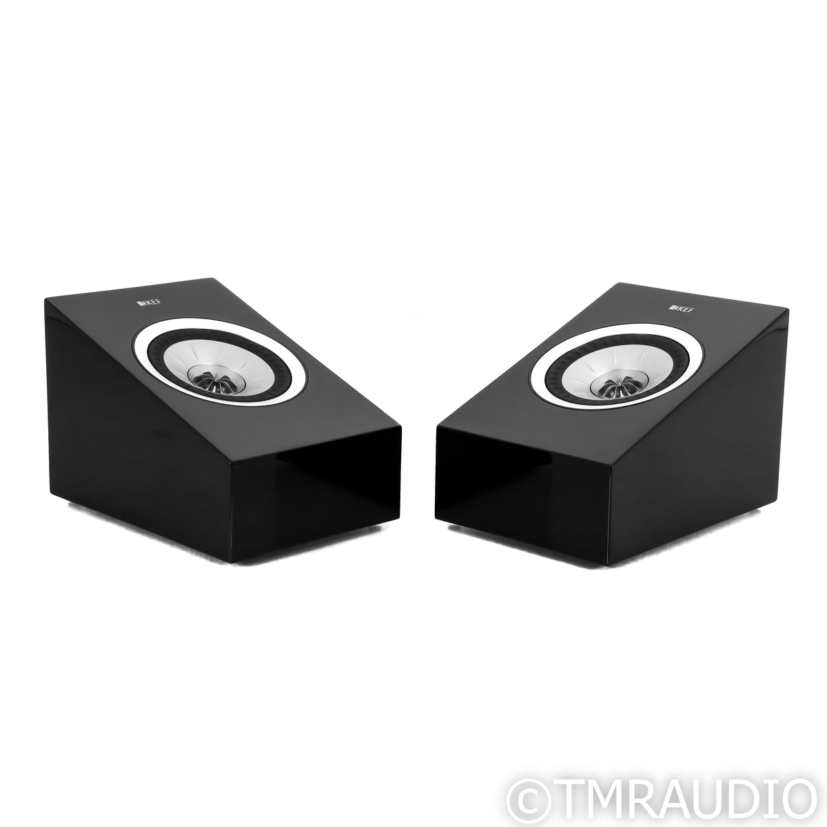 KEF R50 Dolby Atmos Speakers; Black Pair — The Music Room
