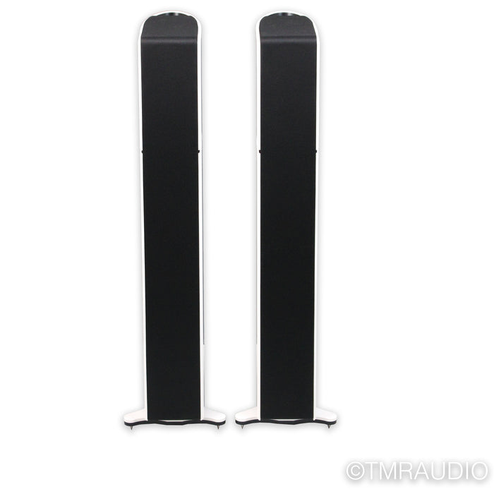 Aequo Audio Stilla Active Floorstanding Speakers; White Pair