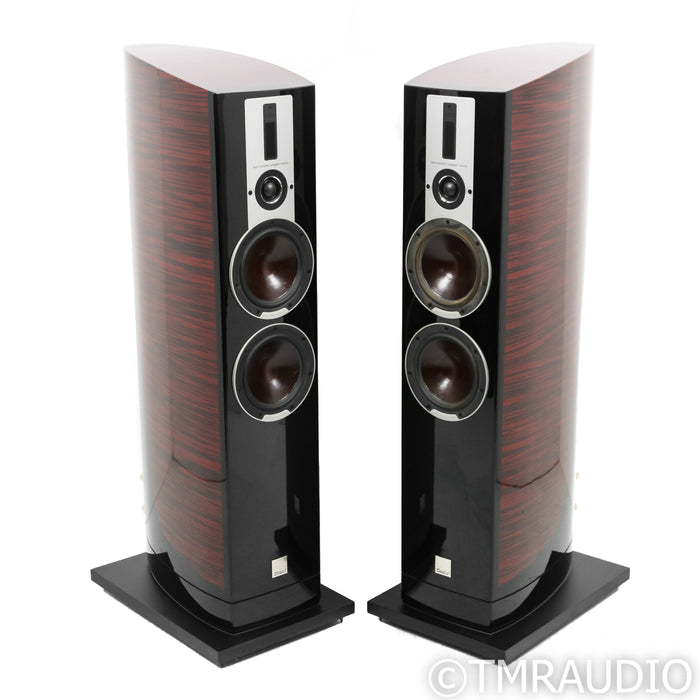 DALI Epicon 6 Floorstanding Speakers; Ruby Macassar Pair