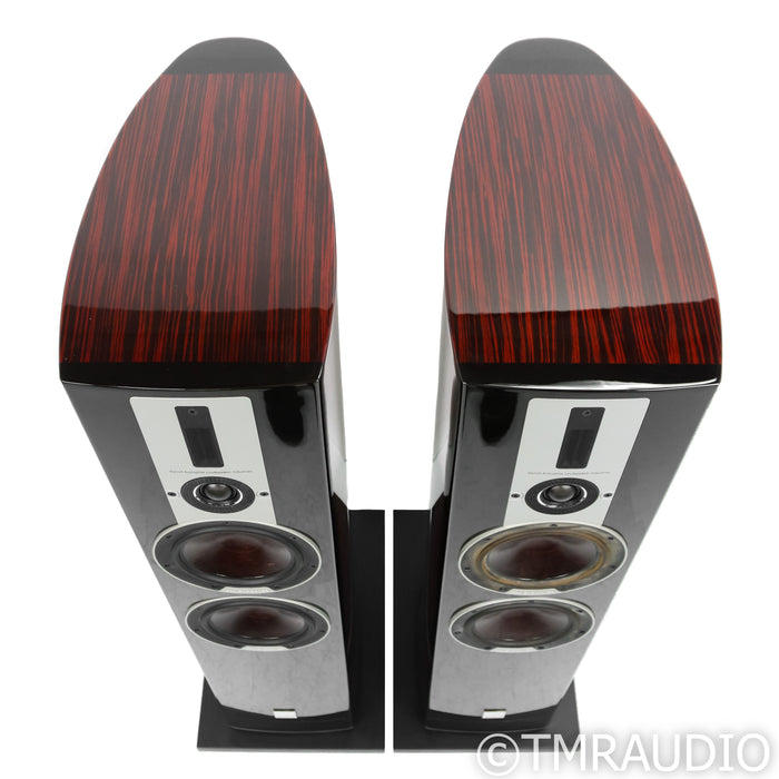 DALI Epicon 6 Floorstanding Speakers; Ruby Macassar Pair