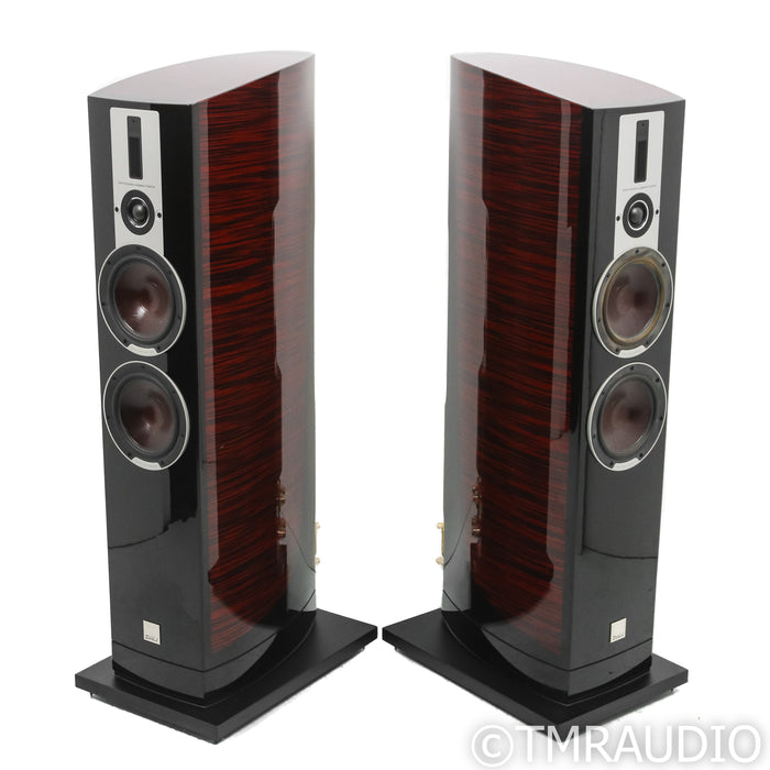 DALI Epicon 6 Floorstanding Speakers; Ruby Macassar Pair