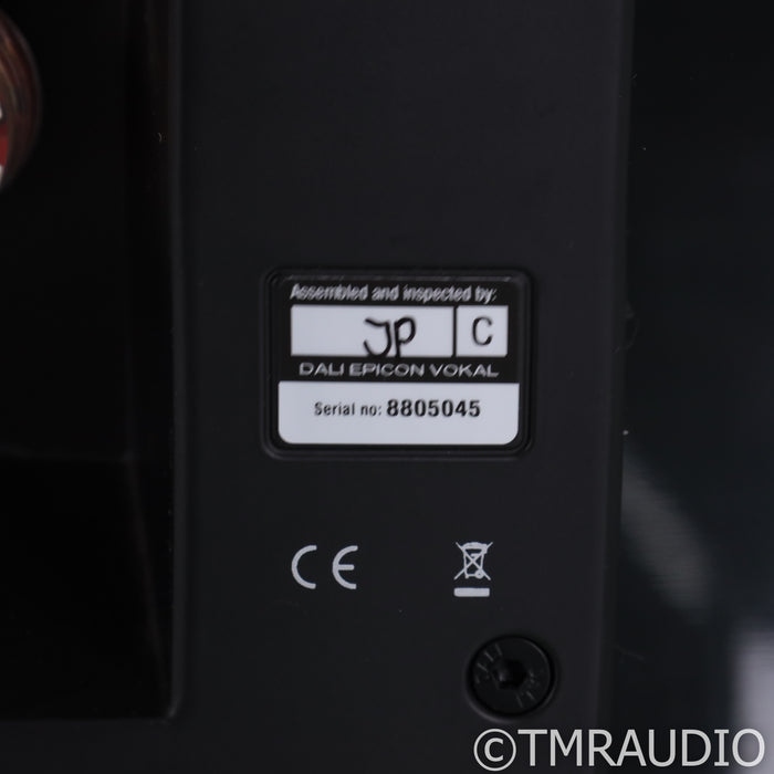 DALI Epicon Vokal Center Channel Speaker; Ruby Macassar