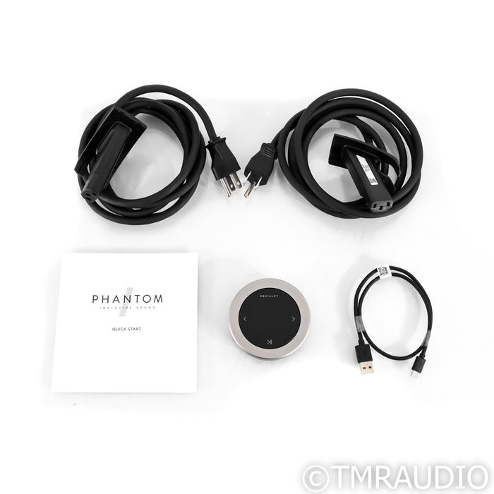 Devialet Phantom I 103 dB Wireless Active Bookshelf Speakers; Matte Black Pair