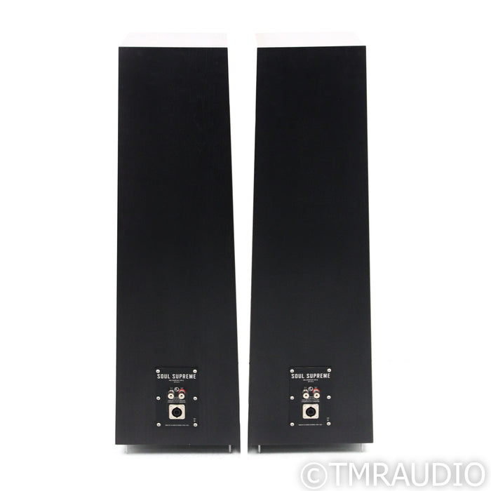 Zu Audio Soul Supreme Floorstanding Speakers; MkI Rev A; Black Hickory Pair