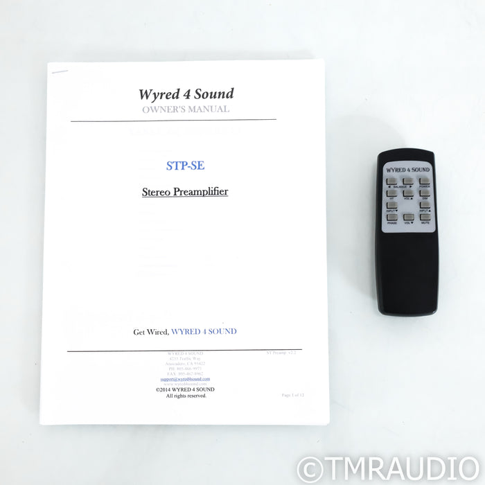 Wyred 4 Sound STP-SE Stereo Preamplifier