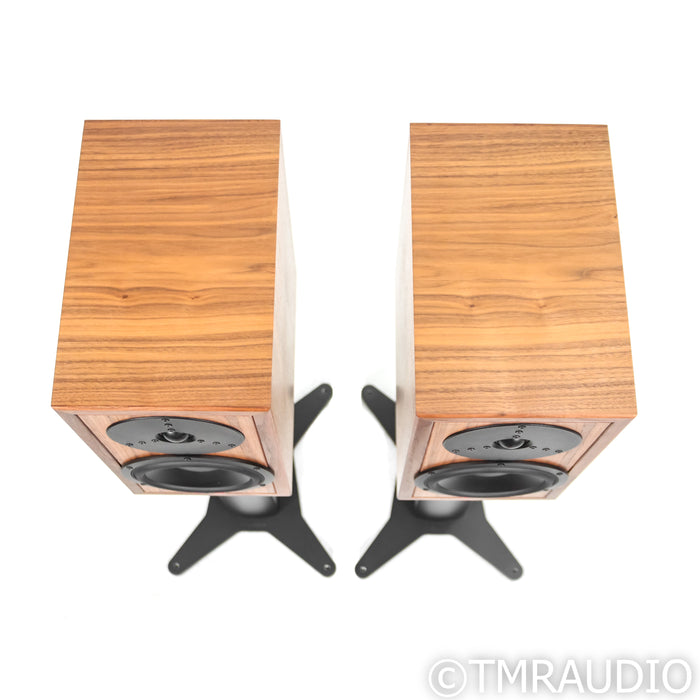 Dynaudio Heritage Special Bookshelf Speakers; Walnut Pair with Stands