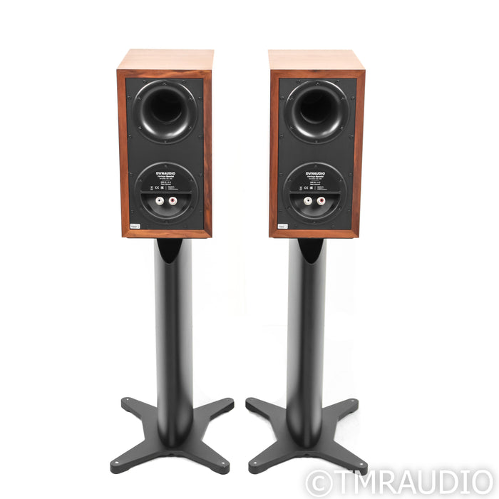 Dynaudio Heritage Special Bookshelf Speakers; Walnut Pair with Stands