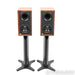 Dynaudio Heritage Special Bookshelf Speakers; Walnut Pair with Stands