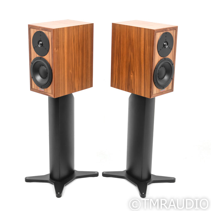Dynaudio Heritage Special Bookshelf Speakers; Walnut Pair with Stands