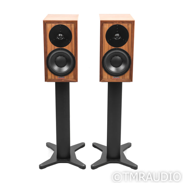 Dynaudio Heritage Special Bookshelf Speakers; Walnut Pair with Stands
